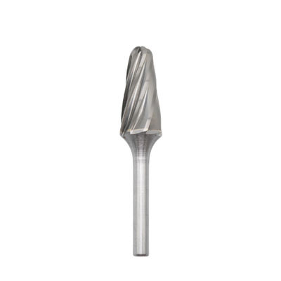 F Tree Radius End Tungsten Carbide Burr 16mm * 25mm Aluminum Cut Die Grinder Deburring Bits