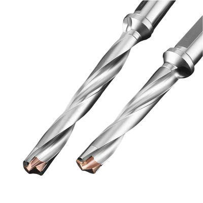 Giá tốt. 10D Tungsten Steel Crown Drill Bit Spiral Flute Indexable Carbide Drill Bit Thiết bị khoan lỗ sâu trực tuyến