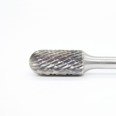 Giá tốt. Double Cut Metal Cylindrical Burr Cutter Double Cut On 1/4' Shank Die Grinder Drill Bit trực tuyến