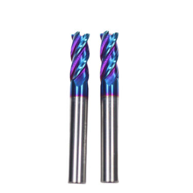 Giá tốt. 12mm đường kính 12 * 45 * 12 * 100L-4F máy xay cuối phẳng TiAISiNX Quad End Mill cho thép và sắt đúc trực tuyến