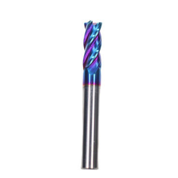 Giá tốt. 8mm đường kính 8*20*8*60-4F máy xay cuối phẳng TiAISiNX Quad End Mill cho thép và sắt đúc trực tuyến