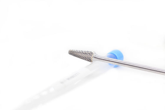 Giá tốt. Tùy chỉnh L-Ball mũi hình nón Tungsten Carbide Burrs 12 * 28 tiêu chuẩn cắt đôi 6mm thân với 178 chiều dài tổng thể trực tuyến