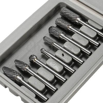 Giá tốt. Thiết lập Tungsten Carbide Burr Set 8pcs Công cụ Burr Carbide Double Cut Standard trực tuyến