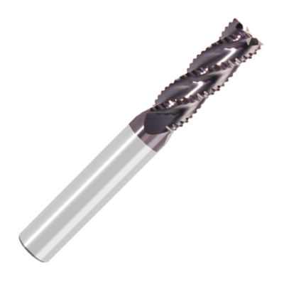 Giá tốt. 6mm HRC60 3 Flute Carbide Roughing End Mills cho thép AITiN phủ trực tuyến