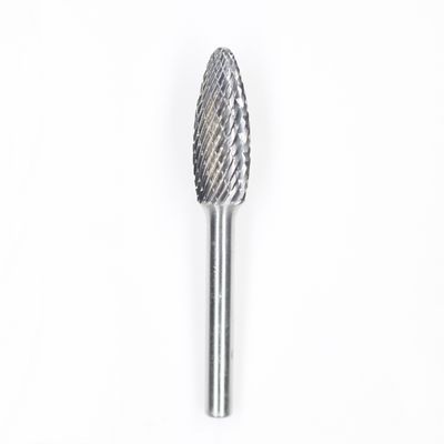 Giá tốt. SH-1 Hình dạng ngọn lửa Solid Tungsten Carbide Burr 1/4
