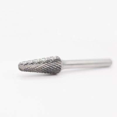 Giá tốt. SL-4 Tungsten Carbide Burr Taper hình dạng với bán kính kết thúc cắt đôi với 1/4 