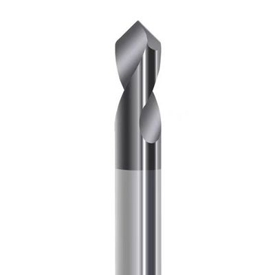 Giá tốt. HRC45 2 Flute AITiN NC Spotting Drill Bit Machining Precision Solid Carbide Drill Bit trực tuyến