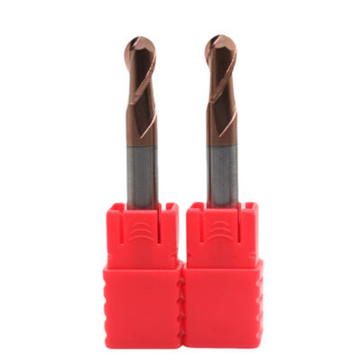 Giá tốt. 3mm Dia R1.5*3*6*3*50 2Flutes TiAISiN Carbide Ball Nose End Mill cho thép carbon hợp kim thép đúc sắt trực tuyến