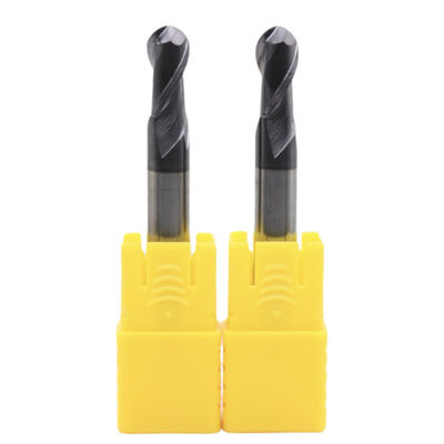 Giá tốt. Thép carbon hợp kim Thép không gỉ Stainless Steel Cast Iron Roughing Machining 5mm R2.5 * 5 * 10 * 5 * 50 2 Flute Ball End Mill AITiN phủ trực tuyến