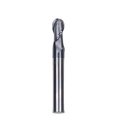 Giá tốt. 16mm R4*8*16*8*60 2 Flute Ball End Mill AITiN phủ cho thép cacbon hợp kim thép không gỉ trực tuyến
