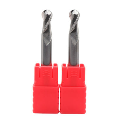 Giá tốt. HRC 55 ° R2.5 * 5 * 10 * 5 * 75 2 Huỳnh cầu mũi cuối máy xay cho nhôm không phủ trực tuyến