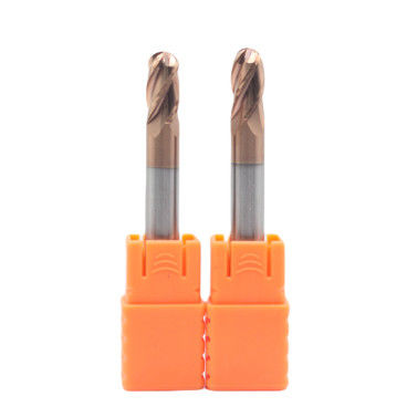 Giá tốt. 8mm Dia R4*8*16*8*60 4Flutes TiAISiN Carbide Ball Nose End Mill cho thép carbon hợp kim thép đúc sắt trực tuyến