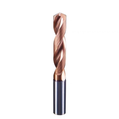 Giá tốt. HRC55 Solid Carbide Drill Bit 3D Tungsten Carbide Twist Drills cho kim loại TiSiN phủ trực tuyến